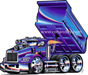 kenworth T800 cartoon