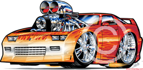 91 camaro cartoon